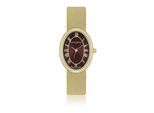 Quarzuhr FRANZ BÖHLER "BD2-B034G", gold, Armbanduhren, Damen, Quarzuhr