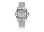 Quarzuhr FRANZ BÖHLER "BA9-B010S", silber, Armbanduhren, Herren, Quarzuhr