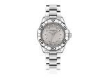 Quarzuhr FRANZ BÖHLER "BA9-B090S", silber, Armbanduhren, Herren, Quarzuhr
