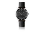 Quarzuhr FRANZ BÖHLER "BB8-S010S", schwarz, Armbanduhren, Herren, Quarzuhr