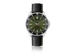 Quarzuhr FRANZ BÖHLER "BA2-S010S", schwarz, Armbanduhren, Herren, Quarzuhr