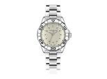Quarzuhr FRANZ BÖHLER "BB1-B090S", silber, Armbanduhren, Herren, Quarzuhr