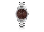 Quarzuhr FRANZ BÖHLER "BB5-B090S", silber, Armbanduhren, Herren, Quarzuhr
