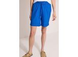 Shorts CECIL, Damen, Gr. M (40), blau (surf blau), Stoff, 100% Viskose, unifarben, loose fit kurz, Hosen Shorts, im Loose Fit
