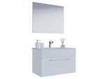 Badezimmer Badinos 3-tlg. Weiß