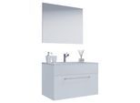 Badezimmer Badinos Weiß 3-tlg.