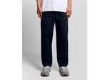 Rechthoekige Linnenmix Broek
