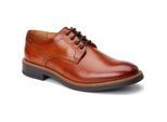 Base London Durham Leder Herren Schnürschuhe in verbranntem Tan