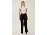 Plissé Rechthoekige Pantalon