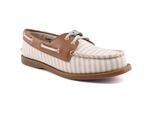 Sperry Authentiek Origineel Textiel Vrouwen Wit/Natuurlijk Standaard Bootschoenen