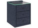 Nachtkästchen Universal Blau 48/68/45,5 cm Blau