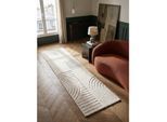 Läufer Wolle Elfenbein 60 x 230 cm - LEVEN Kadima Design
