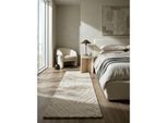Läufer abstrakt Beige 60 x 230 cm - LEVEN Kadima Design