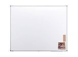 Legamaster Whiteboard PREMIUM, Hoch-/Querformat, Stahl weiss lackiert + Aluminiumrahmen, magnethaftend, mit umfangreichem Zubehör, B 1500 x H 1200 mm