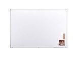 Legamaster Whiteboard PREMIUM, Hoch-/Querformat, Stahl weiss lackiert + Aluminiumrahmen, magnethaftend, mit umfangreichem Zubehör, B 1800 x H 1200 mm