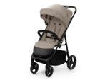 Kinderkraft Buggy Trig 3, Beige, 54x107.5x91 cm, Feststellbremse, Fußstütze abklappbar, Einhand-Faltmechanismus, Baby on Tour, Kinderwagen, Buggys