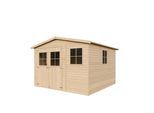 HOLZ-GARTENHAUS - H226x316x324 cm/9 m² - M335