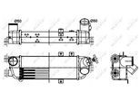 NRF Ladeluftkühler 30305 für KIA