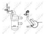 NRF Trockner, Klimaanlage EASY FIT 33290 für Ford MAZDA