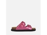 Sandale O'NEILL "HALEIWA SLIDER LOW JR", Mädchen, Gr. 32, rosebud, Synthetik, Schuhe Sandale