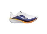 Laufschuh NIKE "Nike Pegasus 42", Herren, Gr. 44,5, blau (weiß, metallic silber, lapis, total orange), Synthetik, Textil, Schuhe Laufschuh