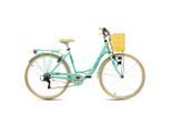 Da Capo , Gelb, Mintgrün , Metall , 180x70 cm , Freizeit, Fahrräder & Zubehör, City-Bikes