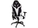 Mid.you , Schwarz, Weiß , Kunststoff , 74x133x67 cm , Wippmechanik mit Härtegradeinstellung , Büromöbel, Bürostühle, Gaming Stühle