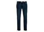 Bequeme Jeans BLEND "Bequeme Jeans BHTwister", Herren, Gr. 33/34, Länge 34, blau (denim dunkelblau, 24), Obermaterial: 82% Baumwolle CO. 17% Polyester PES. 1% Elasthan EL., Jeans