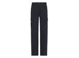 Cargohose OXMO "Cargohose OXIben", Damen, Gr. 40/30, Länge 30, schwarz, Obermaterial: 98% Baumwolle CO. 2% Elasthan EL., Hosen Cargohose