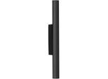 NOVA LUCE Wandleuchte "PARON", schwarz, 1, Ø 2,5cm H: 30cm, 1 Stk., Leuchten, Wandleuchte