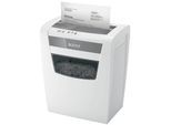 LEITZ IQ Home Office Aktenvernichter mit Partikelschnitt P-4, 4 x 28 mm, bis 10 Blatt, weiß