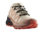 Trailrunningschuh SALOMON "SPEEDCROSS PEAK W", Damen, Gr. 39, beige (tender peach, burlwood, fusion coral), Synthetik, Textil, Schuhe, wasserdicht