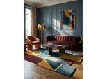 Wollteppich geometrisch Bunt 150 x 240 cm - HALLEIN Kadima Design