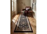 Läufer Orient Dunkelblau 66 x 300 cm - GLAZERT Kadima Design
