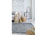 Teppich Wollmischung Anthrazit 160 x 230 cm - MEDWAY Kadima Design