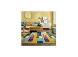 Teppich geometrisch Bunt 80 x 150 cm - MOSS Kadima Design