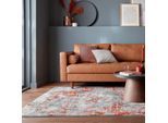 Teppich abstrakt Rot-Grau 80 x 150 cm - DEE Kadima Design