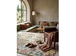 Wollteppich floral Rosa-Bunt 160 x 230 cm - VALE Kadima Design