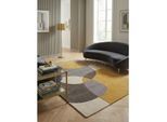 Wollteppich abstrakt Ocker 160 x 230 cm - AIRE Kadima Design