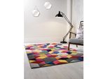 Teppich strapazierfähig Bunt 120 x 170 cm - MEON Kadima Design