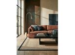Jute-Teppich geometrisch Braun-Schwarz 200 x 290 cm - TRENT Kadima
