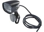 Fahrradbeleuchtung PROPHETE "E-Bike LED-Scheinwerfer (6-58 V), 80 Lux,OSRAM LED", schwarz, Fahrradlampen