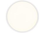 LED Deckenleuchte "NINA", weiß, 1, Ø 50cm H: 9cm, 1 Stk., HELL HÖLLISCH GUTES LICHT, Leuchten, dimmbar über Wanddimmer, LED Deckenleuchte