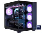 COUGAR Gaming-PC "FV150 BK Core Ultra 7 270K Plus 32GB DDR5 1TB SSD", schwarz, Microsoft Windows 11 Home (64 Bit), 32 GB RAM 1.000 GB SSD, Desktop-PCs, Windows 11, DDR5 RAM