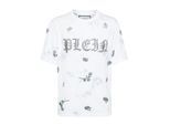 T-Shirt Man Pasvorm Flowers