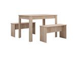 Mid.you , Sonoma Eiche , Holzwerkstoff , rechteckig , 75x70x110 cm ,