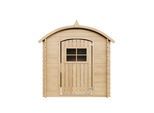 KINDERSPIELHAUS aus Holz MIT BÖDEN - B112xL146xH145 cm/1,1m2 - M505