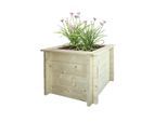 HOCHBEET HOLZ - 58x58xH46 cm - M617