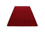 Hochflorteppich Life Rot ca. 80x150cm