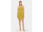 Mouwloze Halter-Neck Mini-jurk met Zijsplit
